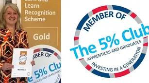 JN Bentley awarded gold membership of The 5% Club