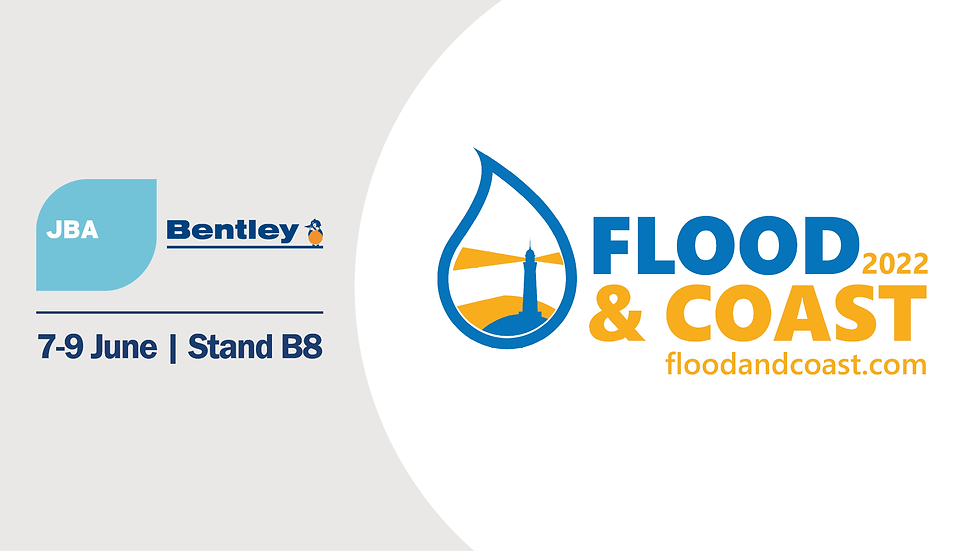 JBA Bentley is proud to join the line up of exhibitors at the Flood & Coast Conference and Exhibition at the Telford International Centre on 7-9th June 2022.