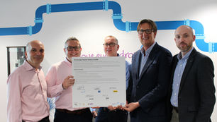 Partners at the signing of the new SPA Interconnectors contract