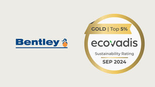 Gold rating for JN Bentley from global sustainability assessor, EcoVadis