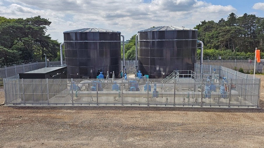 A sewage treatment backwash system