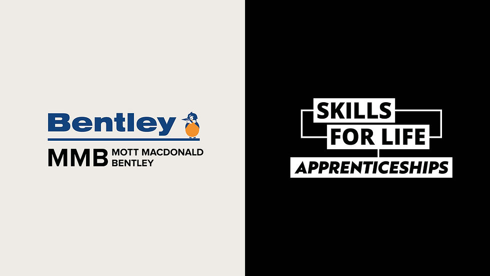JN Bentley and apprenticeships logo graphic