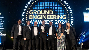 Ground Engineering and Geotechnics success for Mott MacDonald Bentley at prestigious industry awards