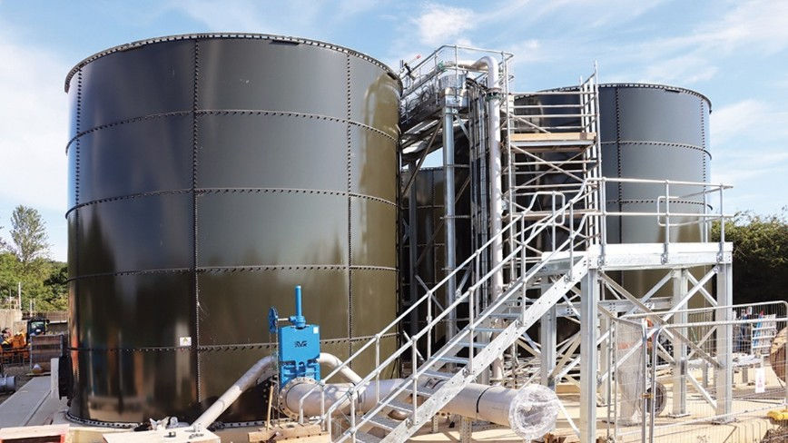 Water recycling centre activated sludge plant