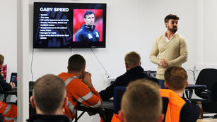 JN Bentley welcomes men’s mental health speaker to site
