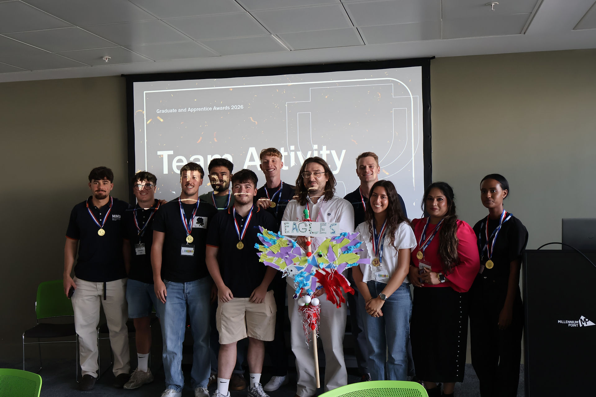 Third cohort of apprentices and graduates