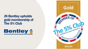 JN Bentley upholds gold membership of The 5% Club