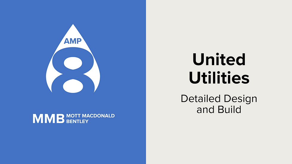 MMB and United Utilities AMP8 graphic