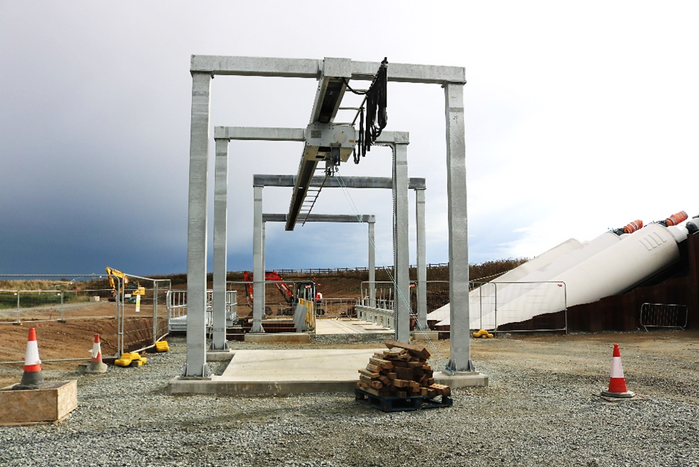 Steel works