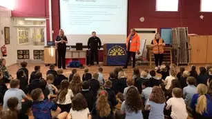 Mott MacDonald Bentley educates children on site safety