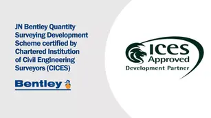 JN Bentley Quantity Surveying development scheme certified by CICES
