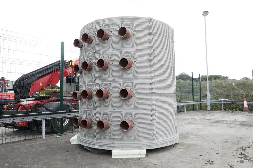 Pioneering 3D-printed innovation for water industry delivers major carbon savings
