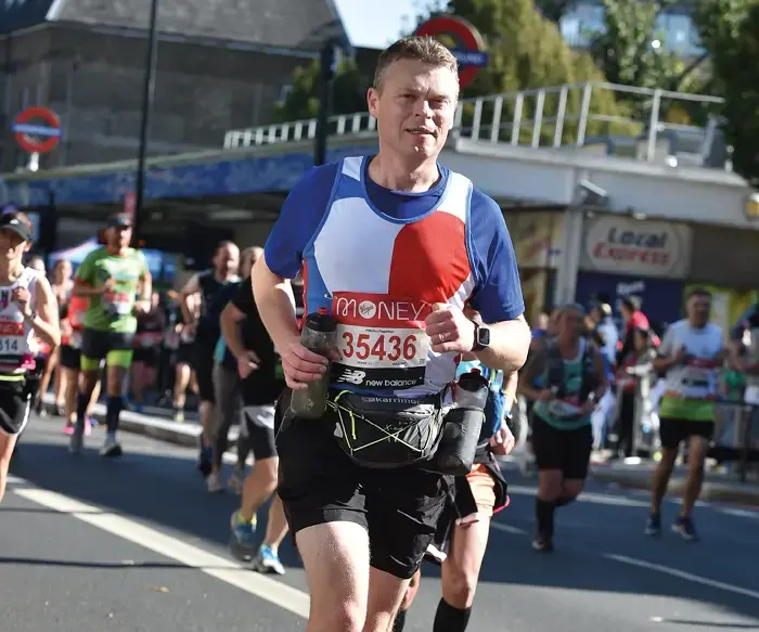 Colleagues taking part in fundraising activities – from charity football matches to muddy 5km runs and marathons.